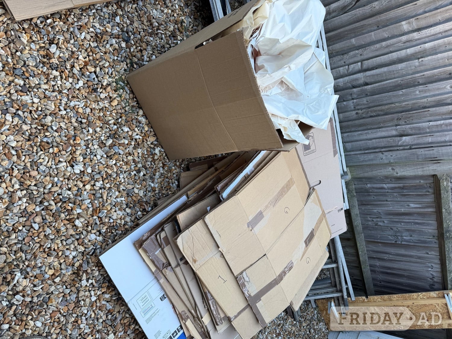 Moving boxes & paper  in Worthing