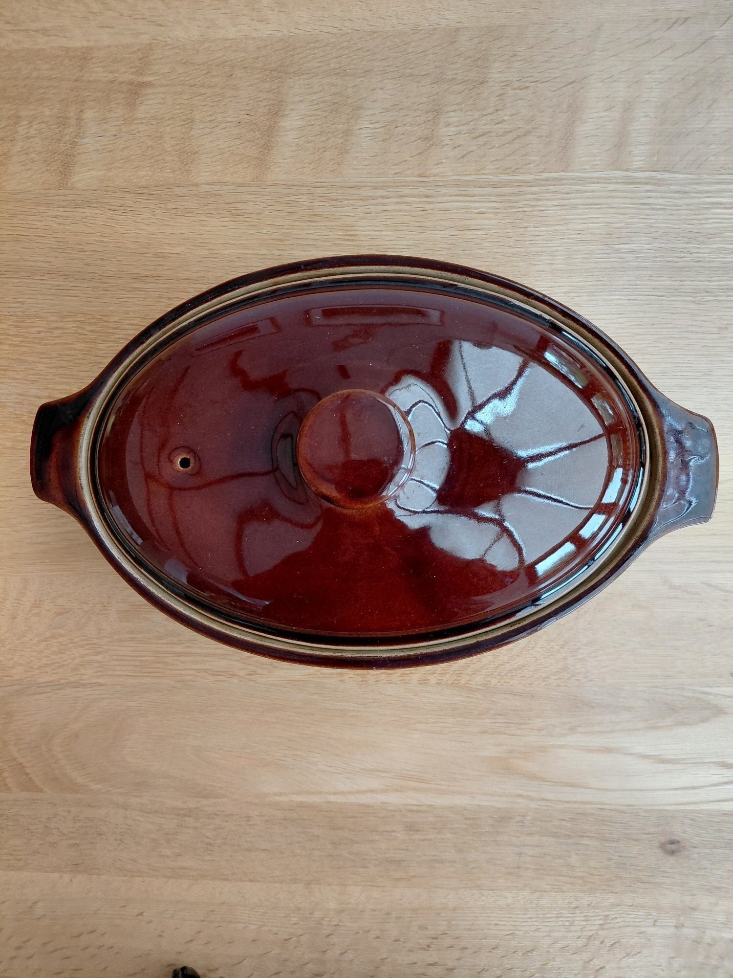 Vintage Brown Denby Stoneware Ceramic Casserole Dish with Lid  - Cookware & Dining in Winchester