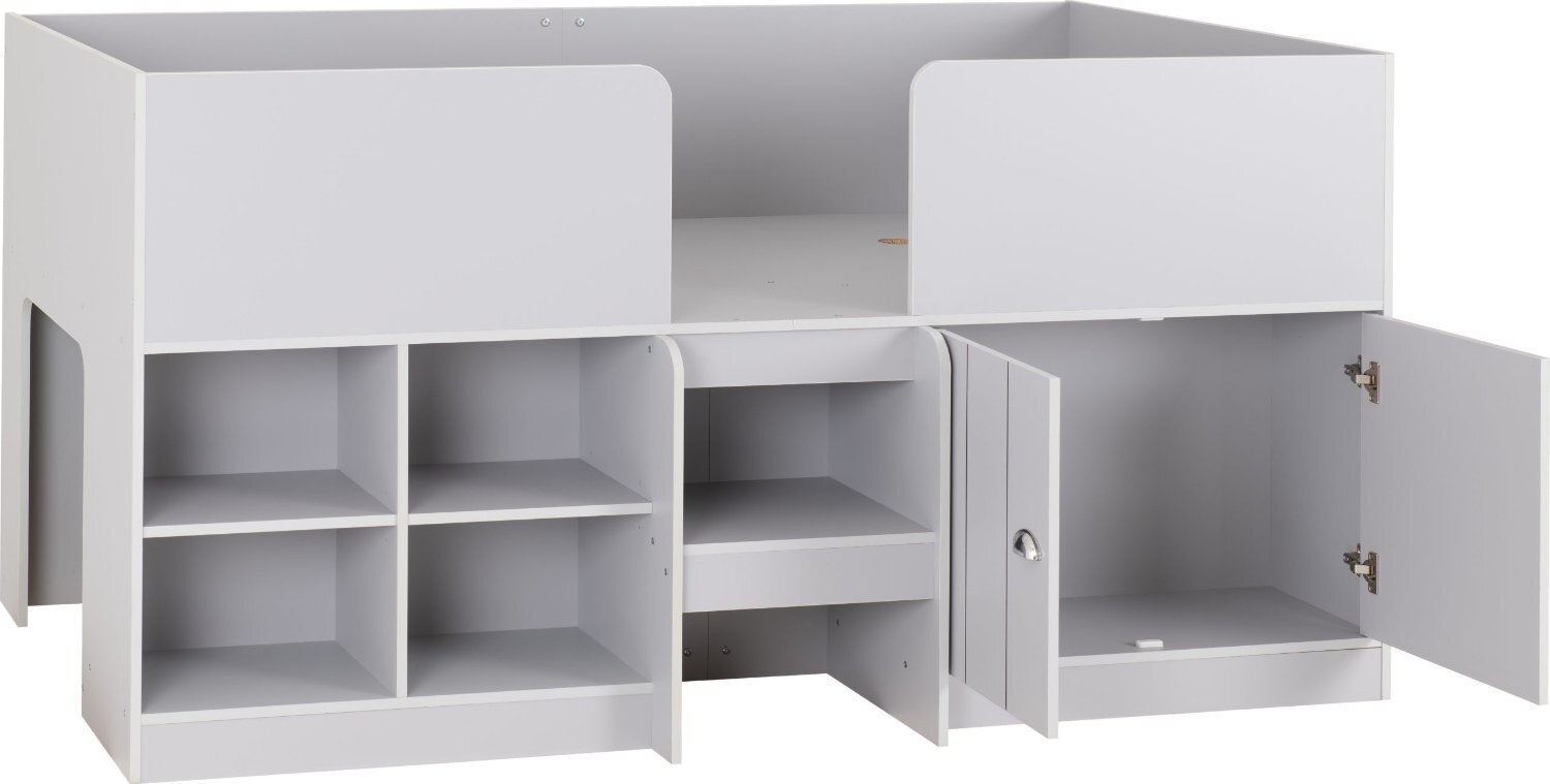 Rotherham ORLANDO MID SLEEPER IN GREY NO MATTRESS