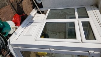 Free White  upvc conservatory