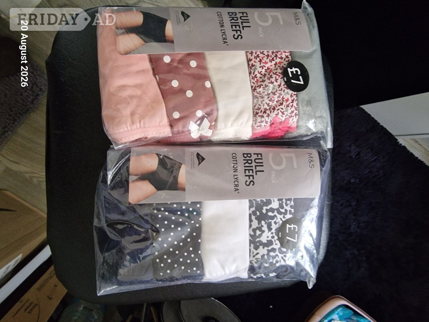 M&S WOMENS FULL BRIEFS in Worthing