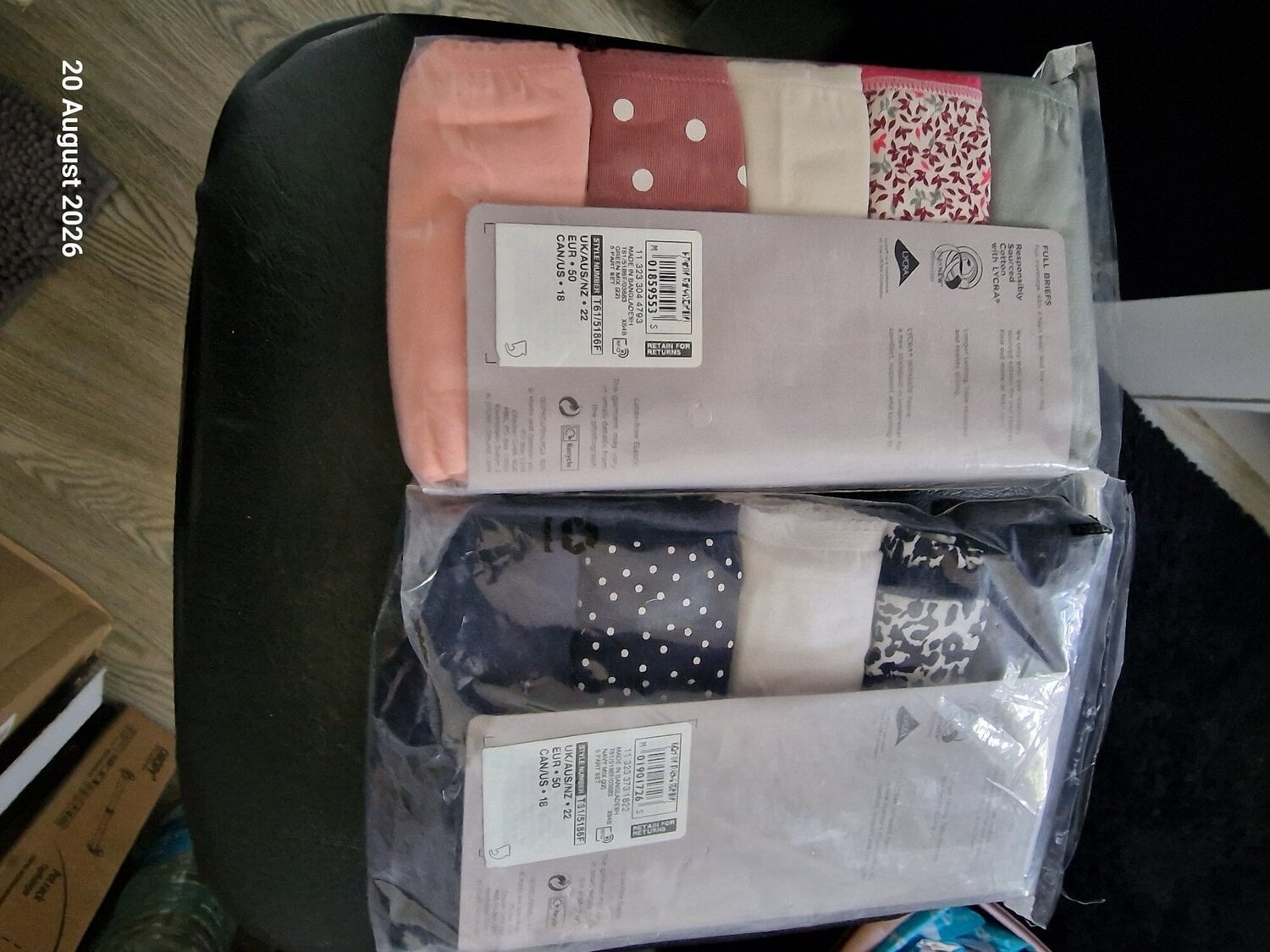 M&S WOMENS FULL BRIEFS