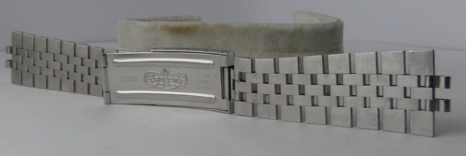 Rolex Jubilee stainless steel mens watch bracelet, for Datejust.