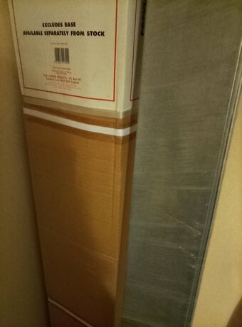 New boxed Halls Greenhouse Frame & Base 6x6 feet