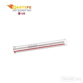 Groen Z009752 Glass-Red & White stripe Tube