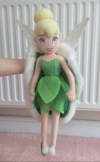 Disney Tinkerbell plush with cape.