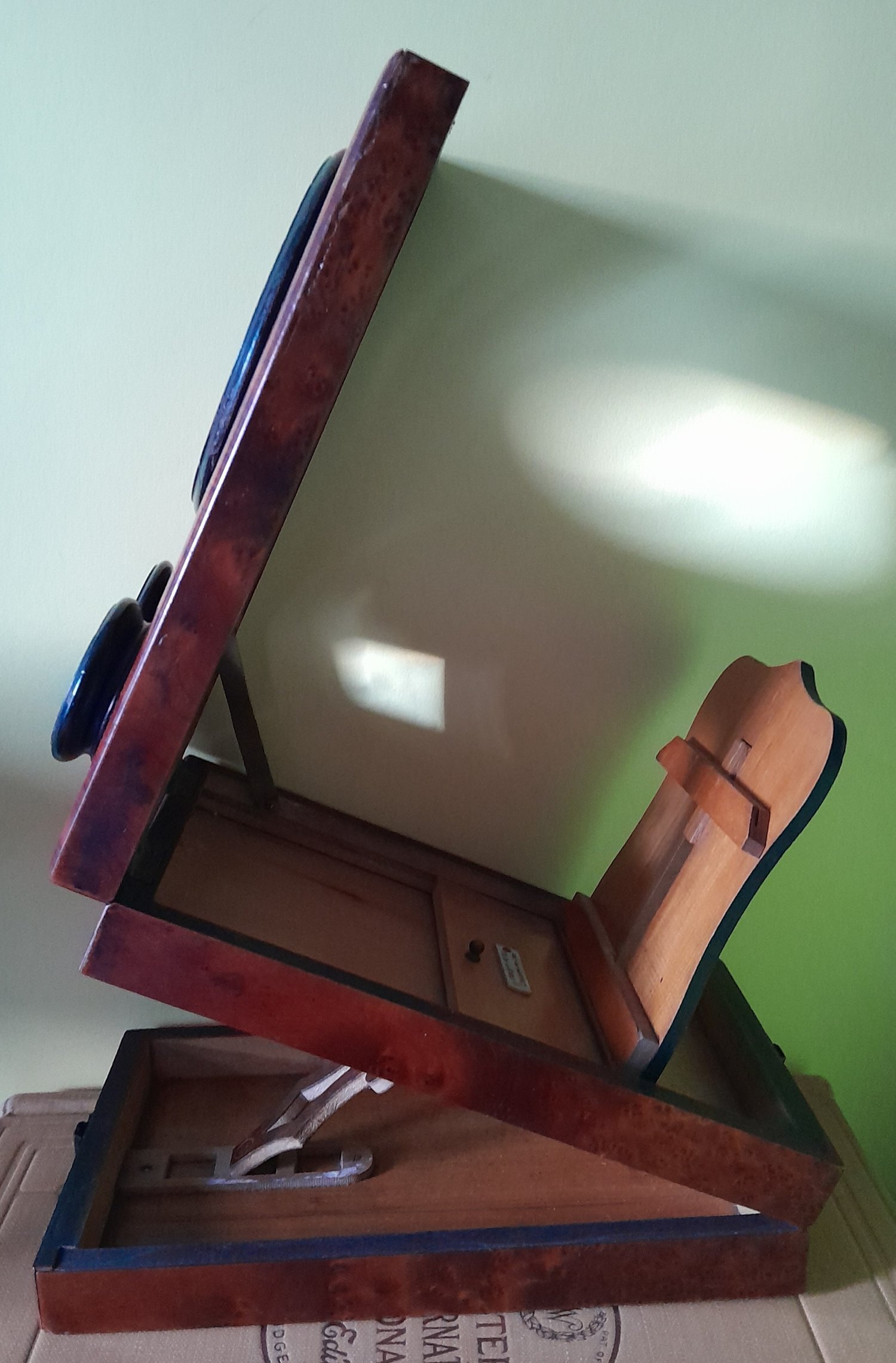 Stereoscope Graphoscope With Magnifying Lens & Twin Lenses French - Antiques & Collectables in Uckfield
