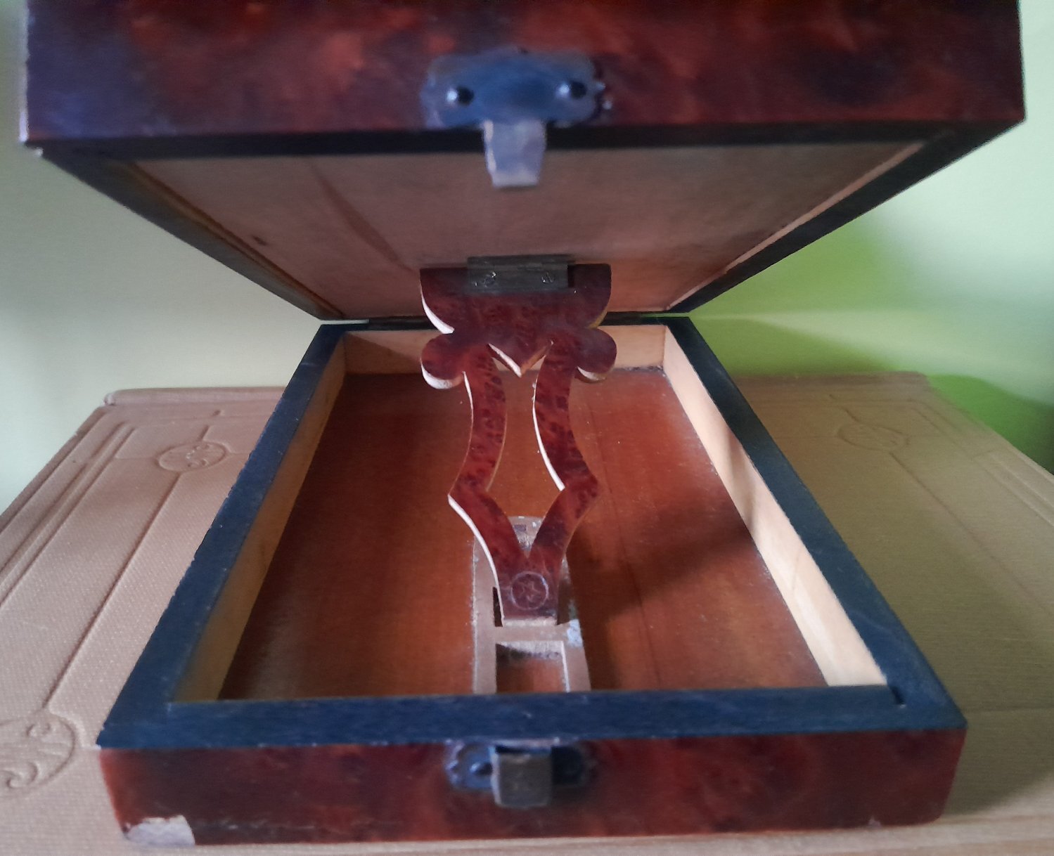 Stereoscope Graphoscope With Magnifying Lens & Twin Lenses French - Antiques & Collectables