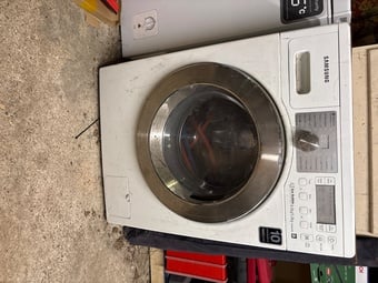 Samsung washing machine never used 