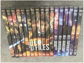Doctor Who DVD Files x17