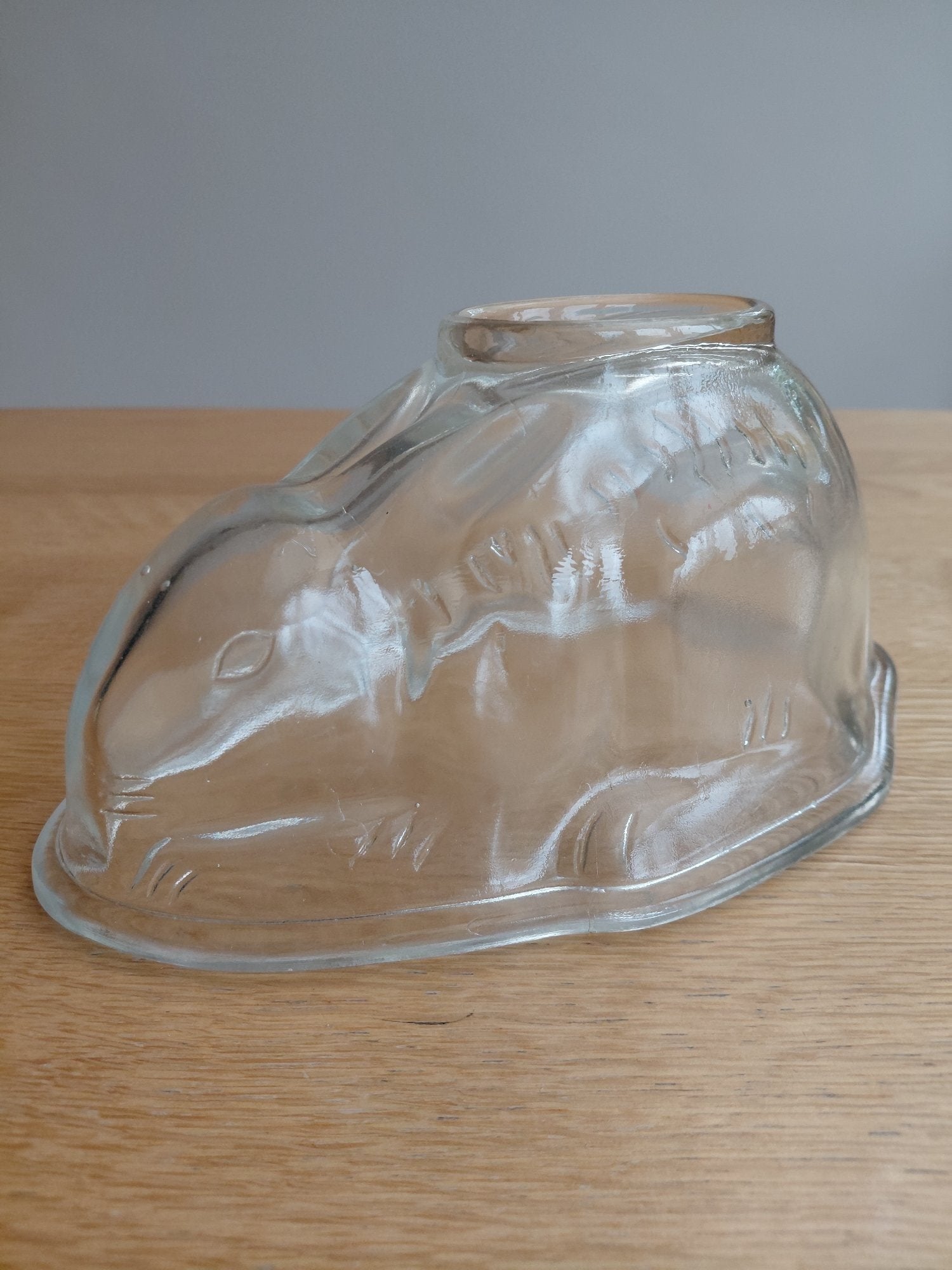 Vintage Glass Rabbit Jelly Mould– As Good As New