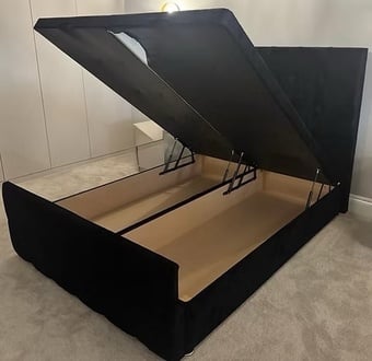 Double - CUBA DELUXE OTTOMAN DIVAN - choice of colours /fabrics