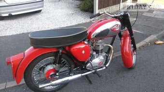 Bsa C 15 classic bike 