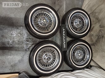 JAGUAR EASY FIT BOLT ON CHROME WHEELS / TYRES 