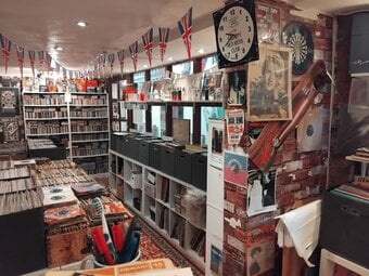 VINYL RECORDS PURCHASED, A RAY OF DELIGHT, TARRANT STREET  ARUNDEL 
