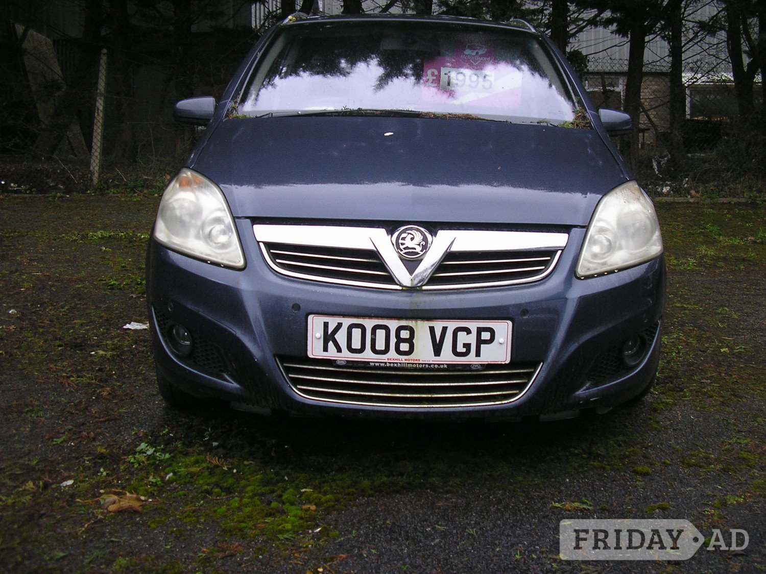 Vauxhall Zafira 2008 in Polegate