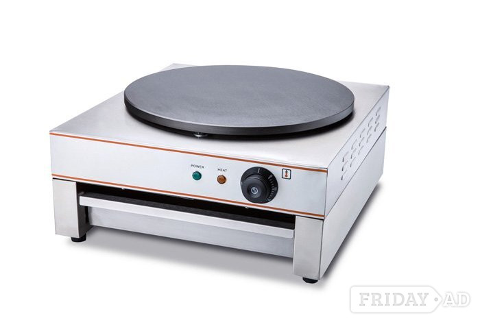 Share Commercial Single Electric Crepe-Pancake- Paratha-Naan-Roti