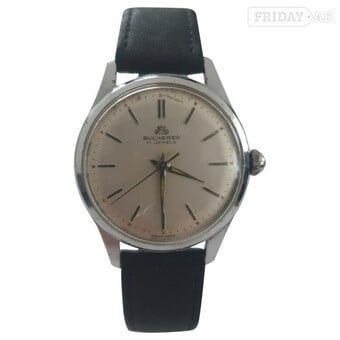 Bucherer 1960s vintage mens wristwatch.