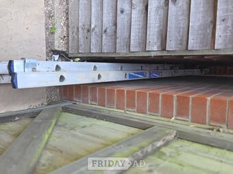 Window cleaners ladders