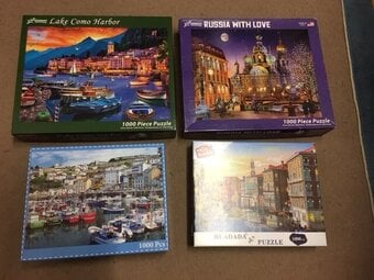 1000 PIECE PUZZLES   EXCELLENT QUALITY