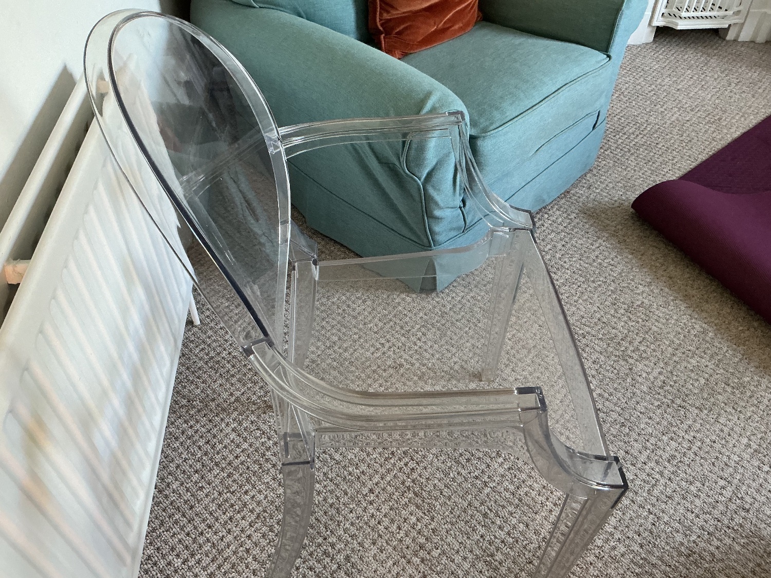 Martello Louis Ghost Chair