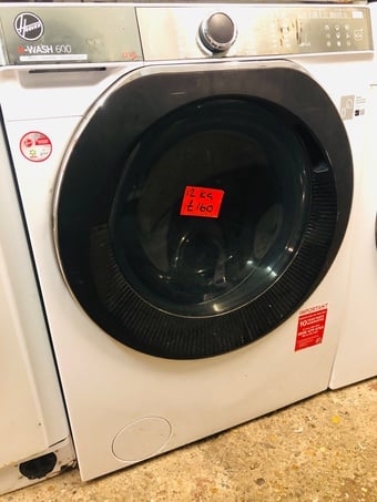 Hoover 12KG load washing machine with xxl size drum 