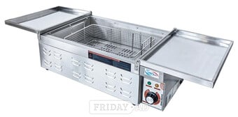   Share New Commercial Induction Electric Deep Doughnut Fryer Mac