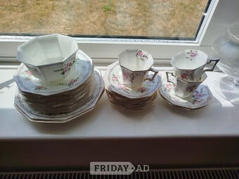 Antique Allertons Ltd bone china crockery bought 1918
