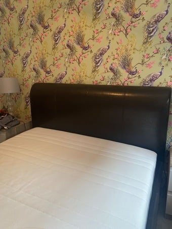 King size Ottoman bed with mattress