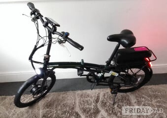 Lectro Rapide Electric Folding Bike With Low Mileage And Charger 