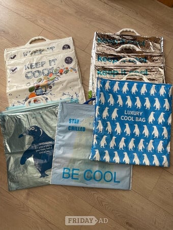 Keep it cool insulated freezer bags x 10 great condition