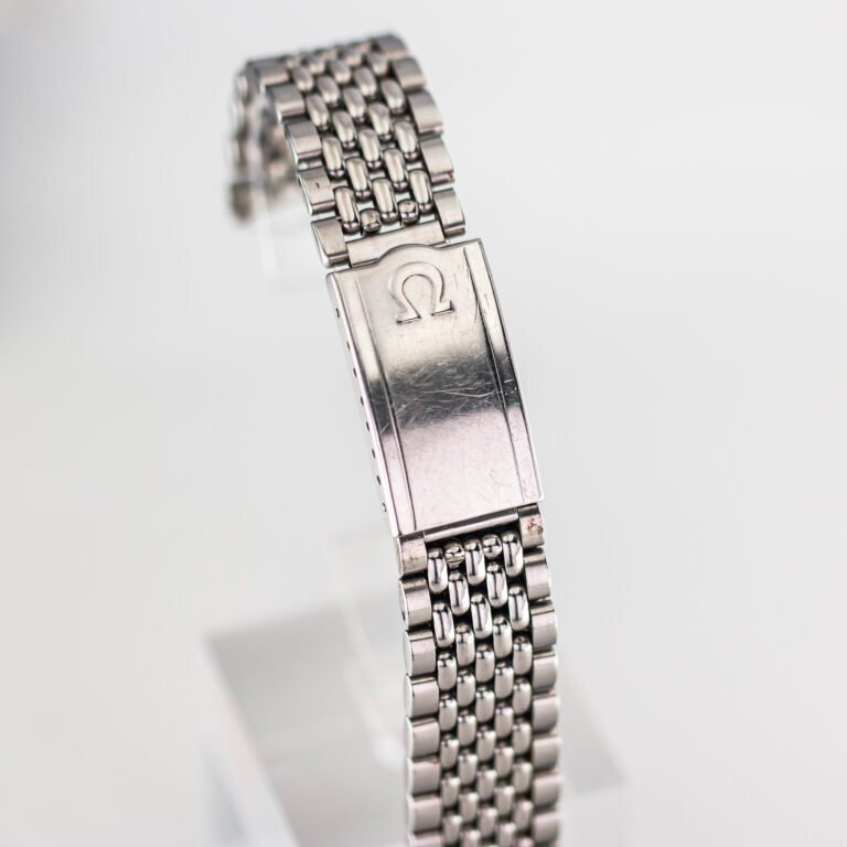 Omega vintage 1960s stainless steel men's watch bracelet only. in Worthing