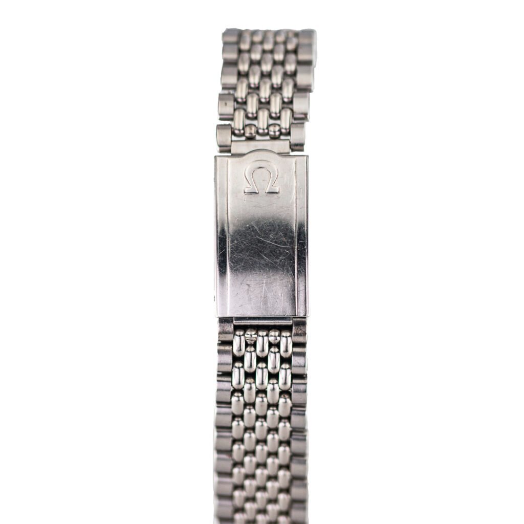 Omega vintage 1960s stainless steel men's watch bracelet only.