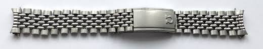 Omega vintage 1960s stainless steel men's watch bracelet only. - Clothing, Footwear & Accessories in Worthing