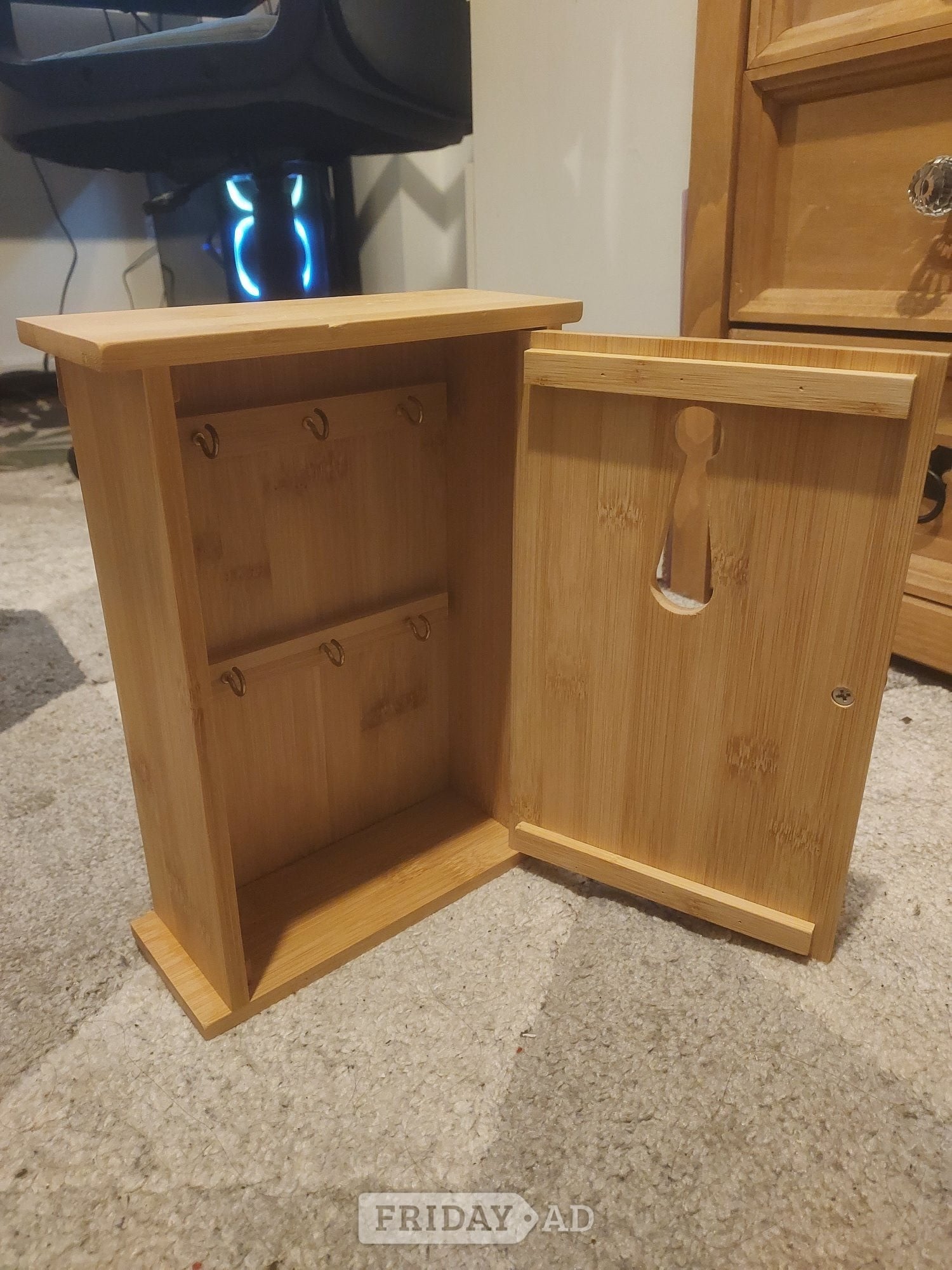 Bamboo key box in Brighton