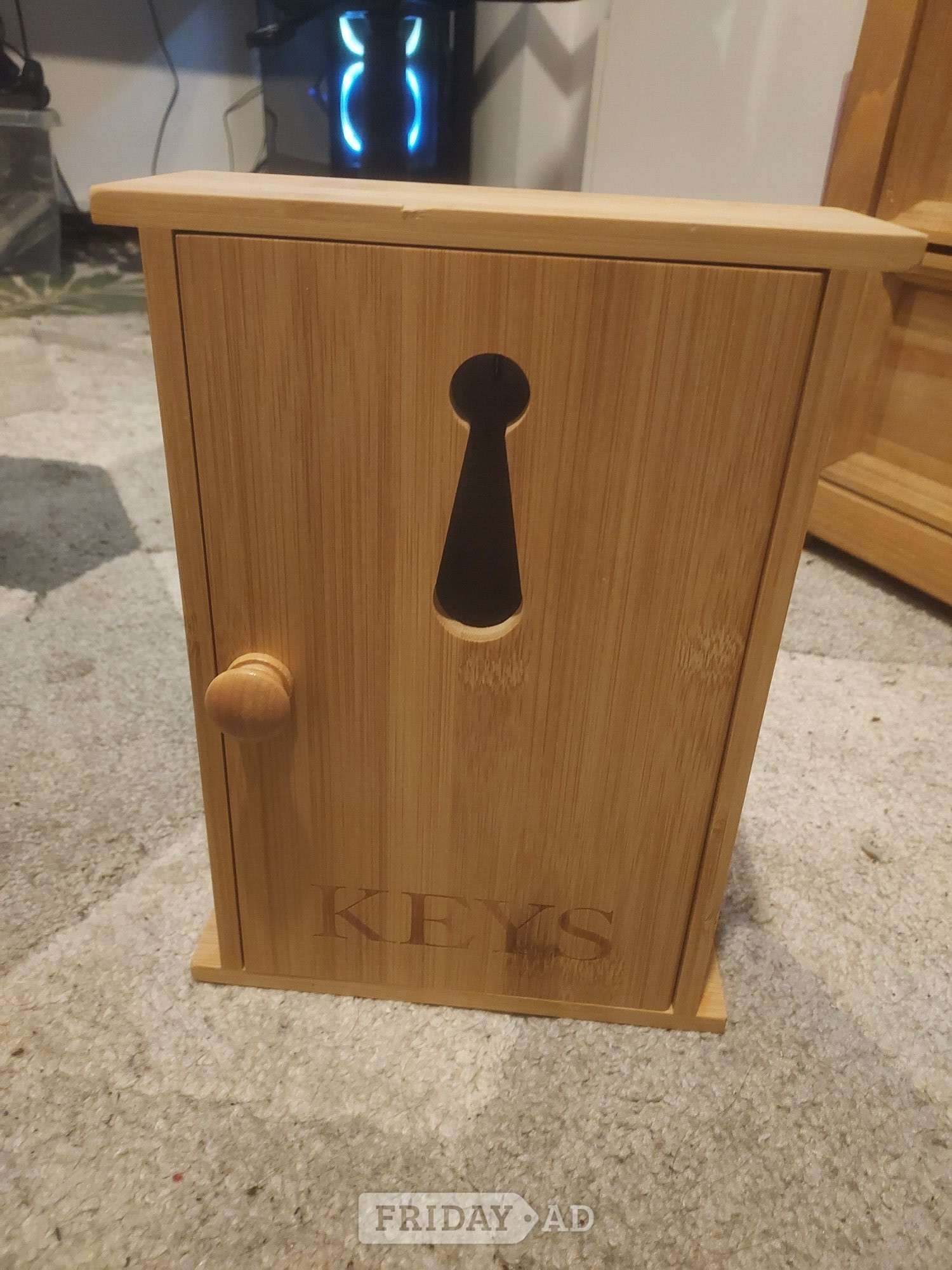 Bamboo key box