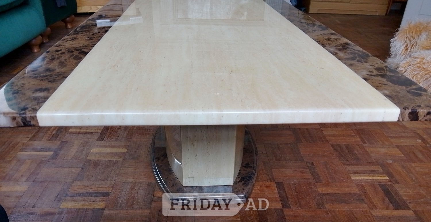 Bromley Marble Effect Coffee Table. 