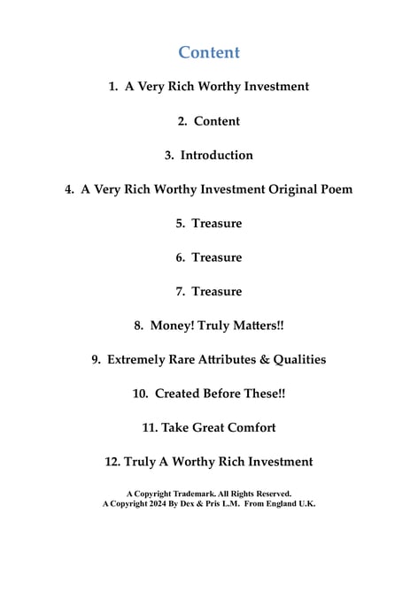 A Very Rich! Rich!! Rich!!! Worthy Investment. Download Digital Reader!! For Only 