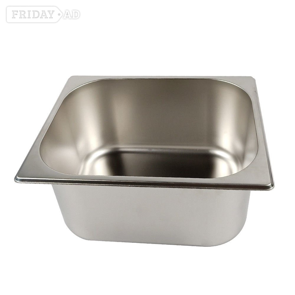   Share Commercial Catering Double Deep Fryer Stainless Steel 10L - Home Appliances