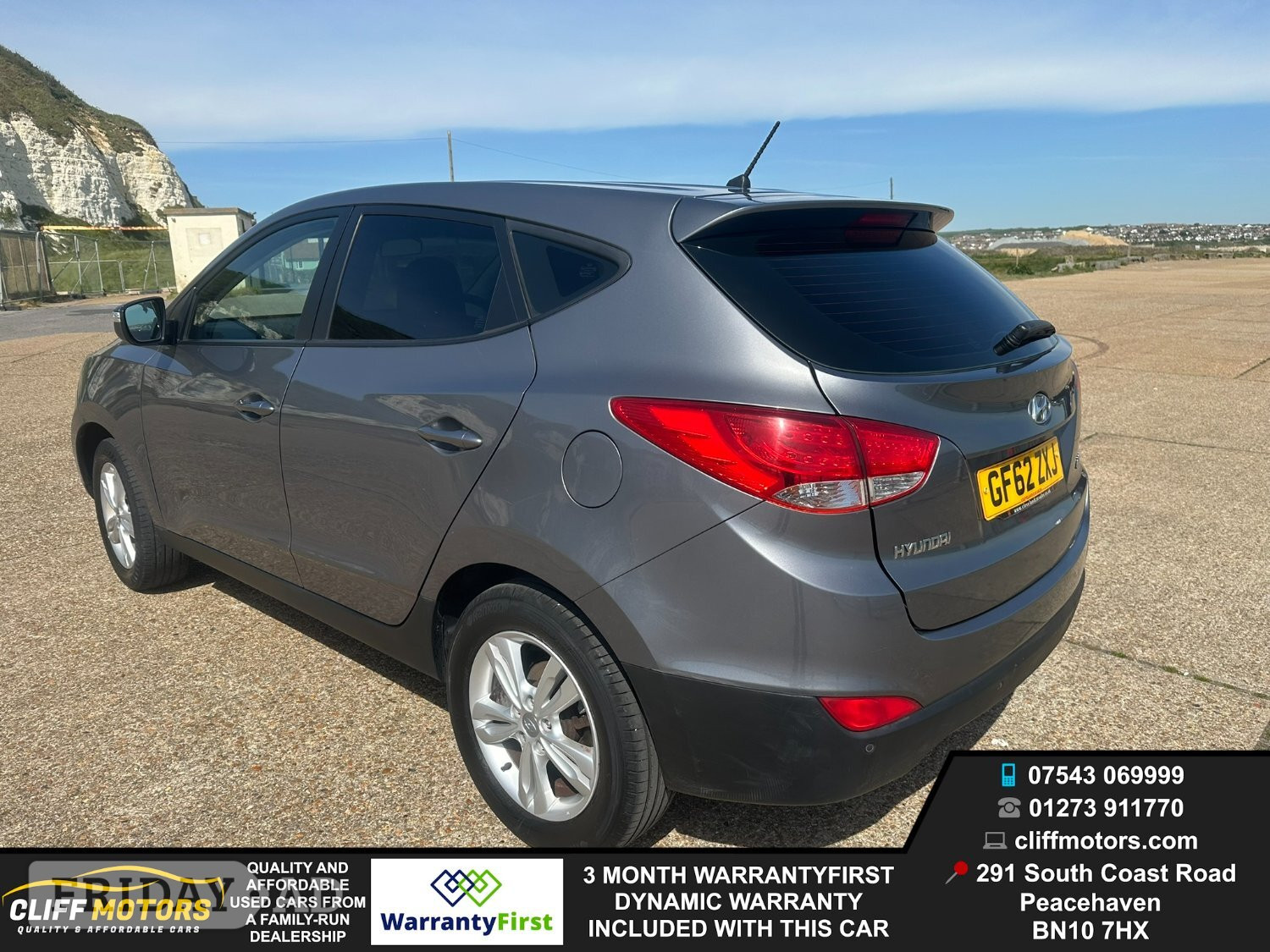 2012 Hyundai ix35 Style - Long MOT - ULEZ Compliant - 3 Month War - Cars in Peacehaven