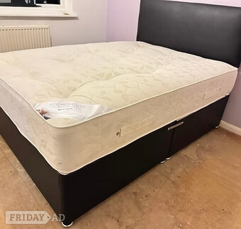 ROYAL 11 INCH FIRM ORTHOPAEDIC MATTRESS DIVAN AND HB - KING