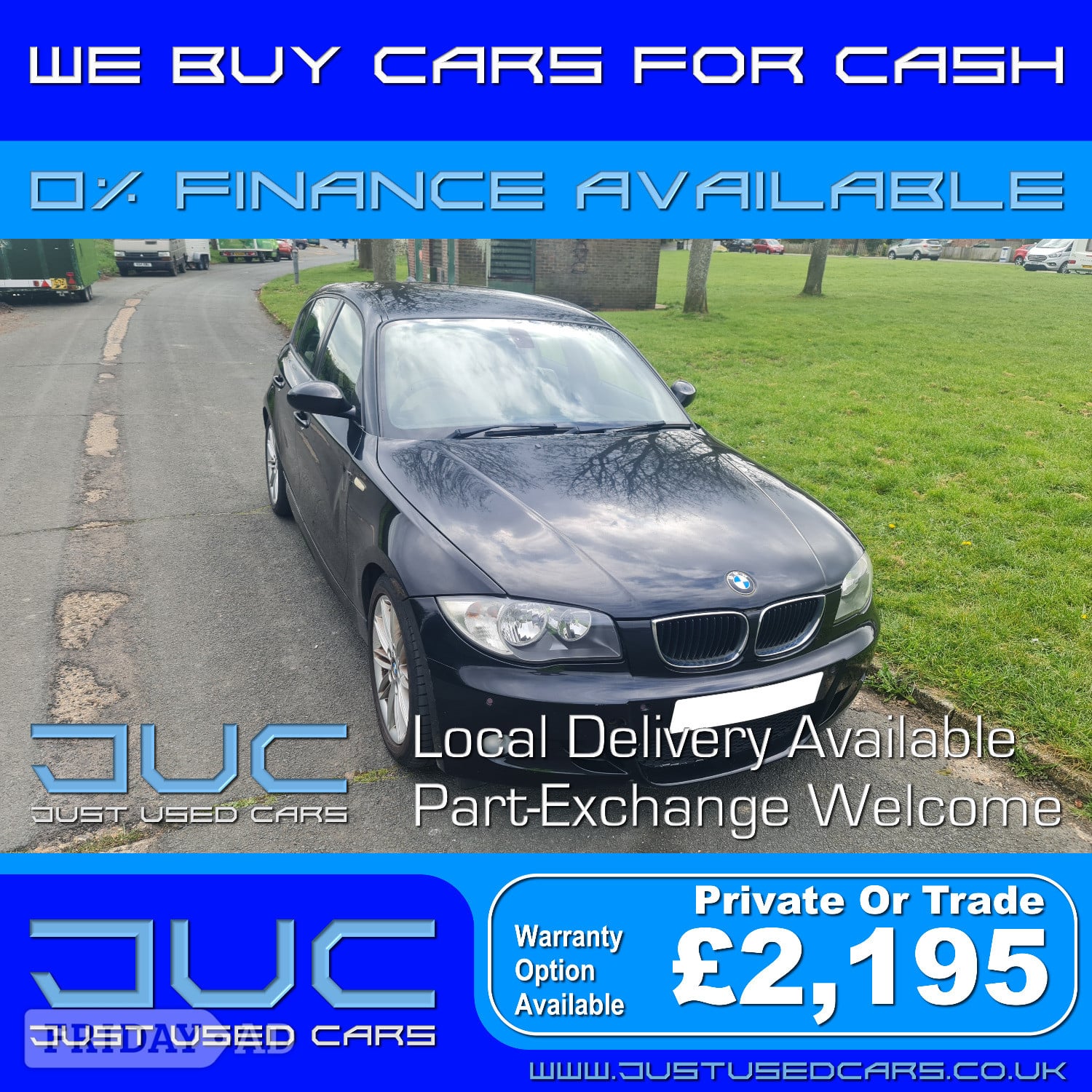 BMW 1 Series 2.0 120D M Sport (Manual Diesel)7 Reg 2007, 86,211 in Lewes