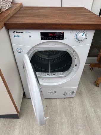 Candy tumbled dryer