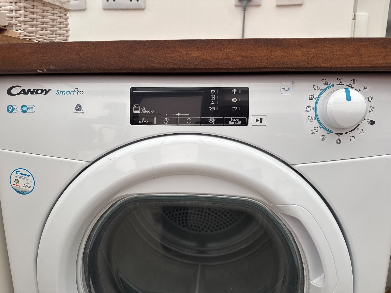 Candy tumbled dryer