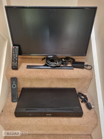 Samsung tv / monitor & Philips /05 Blu Ray player combo