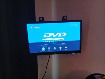 Combo 17 " Bush TV with remote in  working order