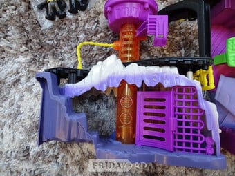 Batman Bat caves Superman, Penguin & Joker lairs +