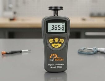 Smart Sensor AR925 Contact Digital Tachometer (RPM Meter)
