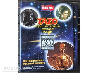 Vintage Walkers Tazo Star Wars Collectors Force Full Set 1996