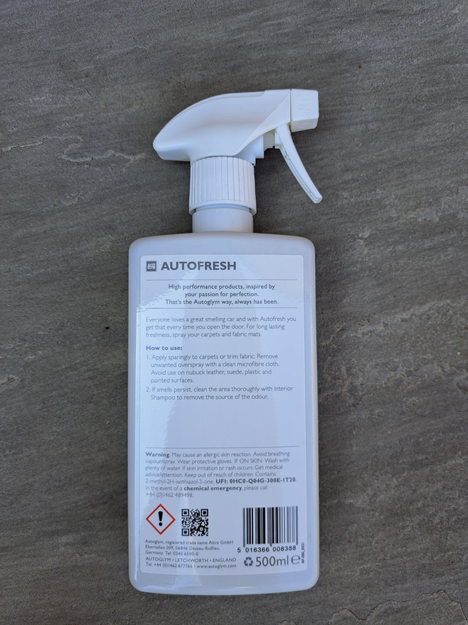 Autoglym- Autogresh spray 500ml